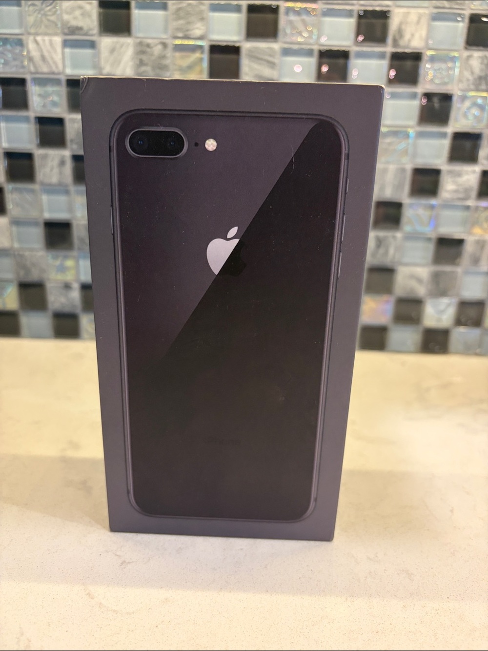 Apple iPhone 8 Plus - Jet Black Box- NO PHONE- Box Only